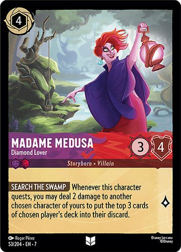 Madame Medusa - Diamond Lover (Non - foil) - Con T de Tlacuache - Ravensburger