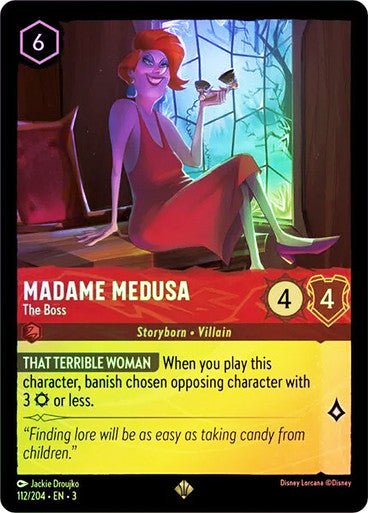 Madame Medusa - The Boss (Cold Foil) - Con T de Tlacuache - Ravensburger