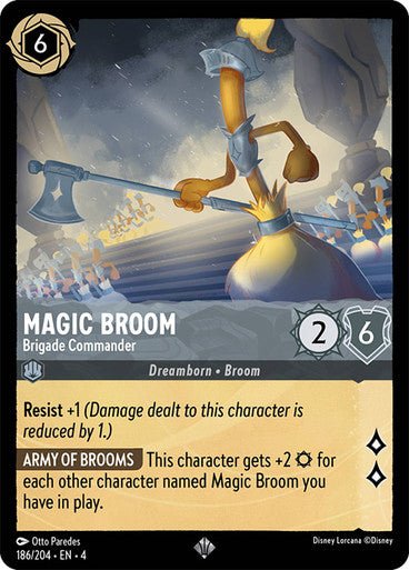 Magic Broom - Brigade Commander ( Non - foil ) | Ravesburger - Con T de Tlacuache - Ravensburger