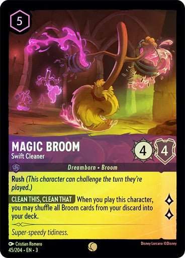 Magic Broom - Swift Cleaner (Cold Foil) - Con T de Tlacuache - Ravensburger
