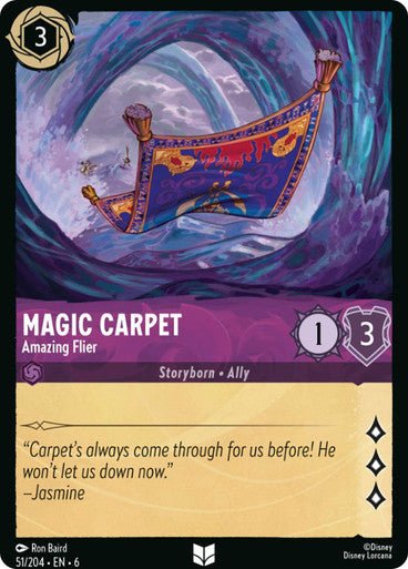 Magic Carpet - Amazing Flier ( Non - foil ) - Con T de Tlacuache - Ravensburger