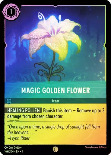 Magic Golden Flower ( Cold Foil ) - Con T de Tlacuache - Ravensburger