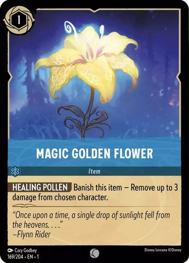 Magic Golden Flower ( Non - foil ) - Con T de Tlacuache - Ravensburger