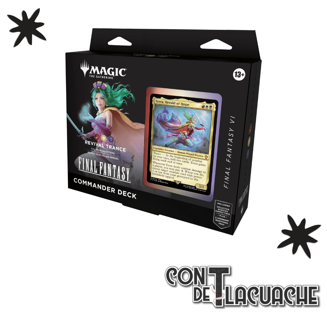 Magic the Gathering: FINAL FANTASY Commander Deck | MTG - Con T de Tlacuache - MTG