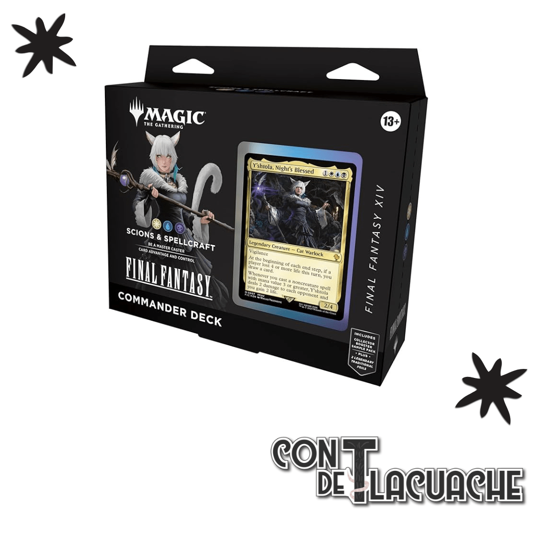 Magic the Gathering: FINAL FANTASY Commander Deck | MTG - Con T de Tlacuache - MTG