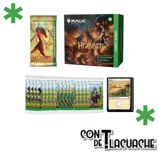 Magic: The Gathering | The Hobbit Draft Night Box | Inglés - Con T de Tlacuache - Wizards of the Coast