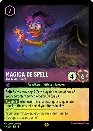 Magica de Spell - The Midas Touch (Cold Foil) - Con T de Tlacuache - Ravensburger