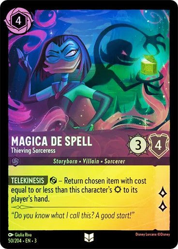 Magica de Spell - Thieving Sorceress (Cold Foil) - Con T de Tlacuache - Ravensburger