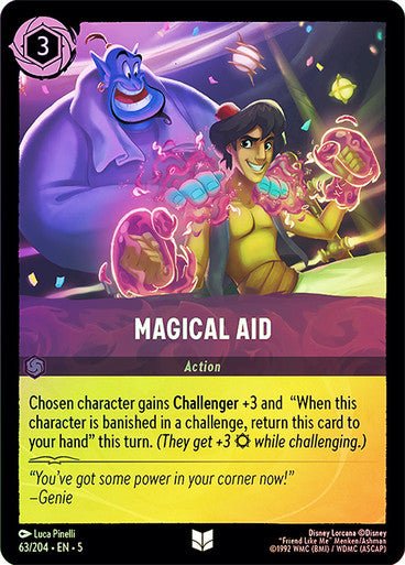 Magical Aid (Cold Foil ) - Con T de Tlacuache - Ravensburger