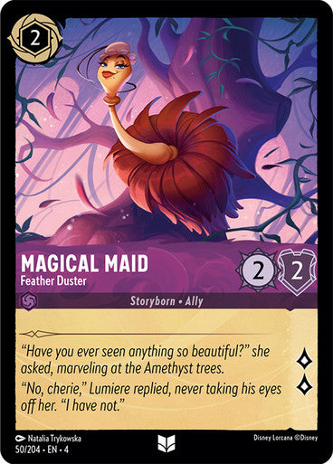 Magical Maid - Feather Duster ( Non-foil ) | Ravesburger