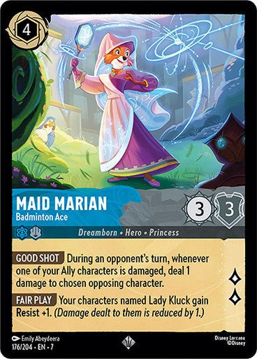 Maid Marian - Badminton Ace (Non - foil) - Con T de Tlacuache - Ravensburger