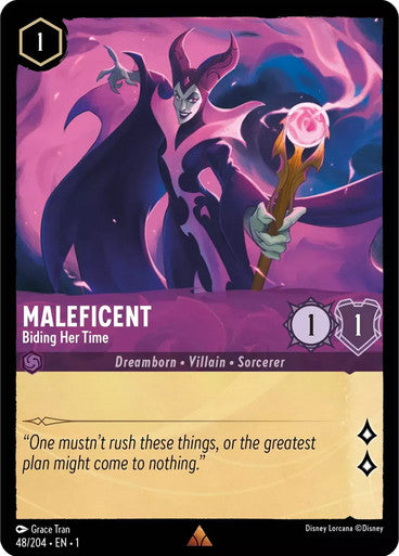Maleficent - Biding Her Time ( Non-foil )
