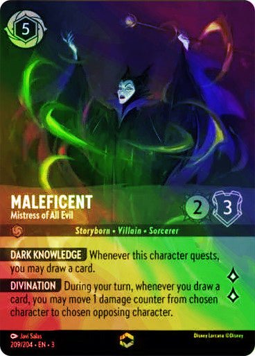 Maleficent - Mistress of All Evil (Inkwash Foil) - Con T de Tlacuache - Ravensburger