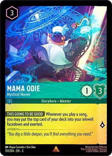Mama Odie - Mystical Maven (Cold Foil) - Con T de Tlacuache - Ravensburger