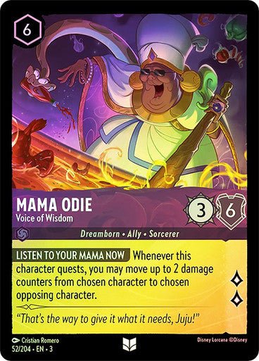 Mama Odie - Voice of Wisdom (Cold Foil) - Con T de Tlacuache - Ravensburger