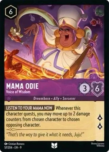 Mama Odie - Voice of Wisdom (Non - foil) - Con T de Tlacuache - Ravensburger