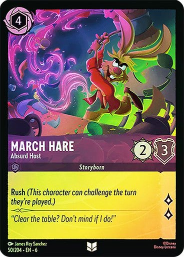 March Hare - Absurd Host ( Cold Foil ) - Con T de Tlacuache - Ravensburger