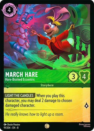 March Hare - Hare - Brained Eccentric (Cold Foil) - Con T de Tlacuache - Ravensburger