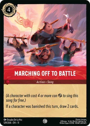 Marching Off to Battle (Non - foil) | Ravensburger - Con T de Tlacuache - Ravensburger
