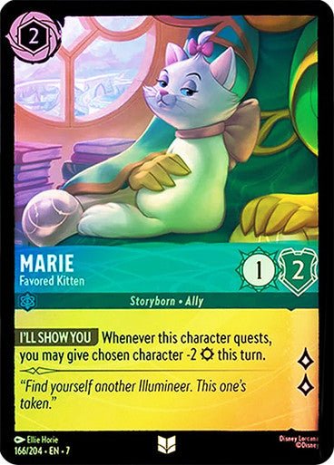 Marie - Favored Kitten (Cold Foil) - Con T de Tlacuache - Ravensburger