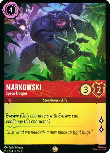 Markowski - Space Trooper ( Cold Foil ) - Con T de Tlacuache - Ravensburger