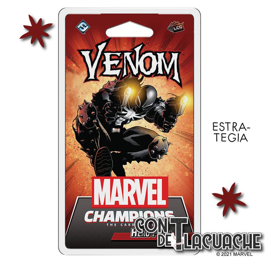 Marvel Champions TCG Venom (Hero Pack) | Asmodee - Con T de Tlacuache - Asmodee