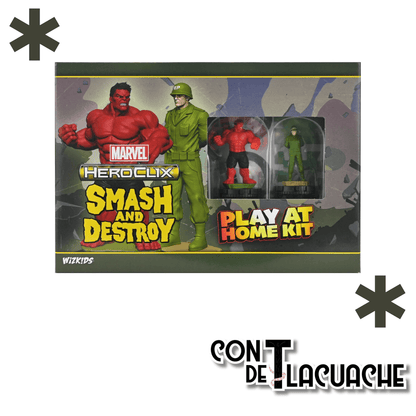 Marvel Smash and Destroy Play at Home Kit | Heroclix - Con T de Tlacuache - Con T de Tlacuache