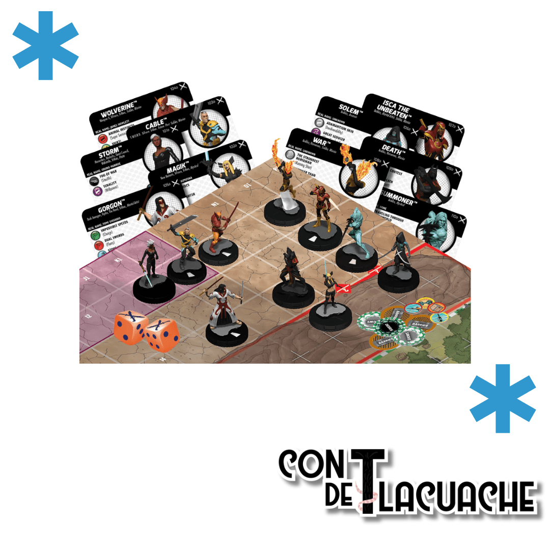 Marvel X - Men X of Swords Miniatures Game | Heroclix - Con T de Tlacuache - Con T de Tlacuache