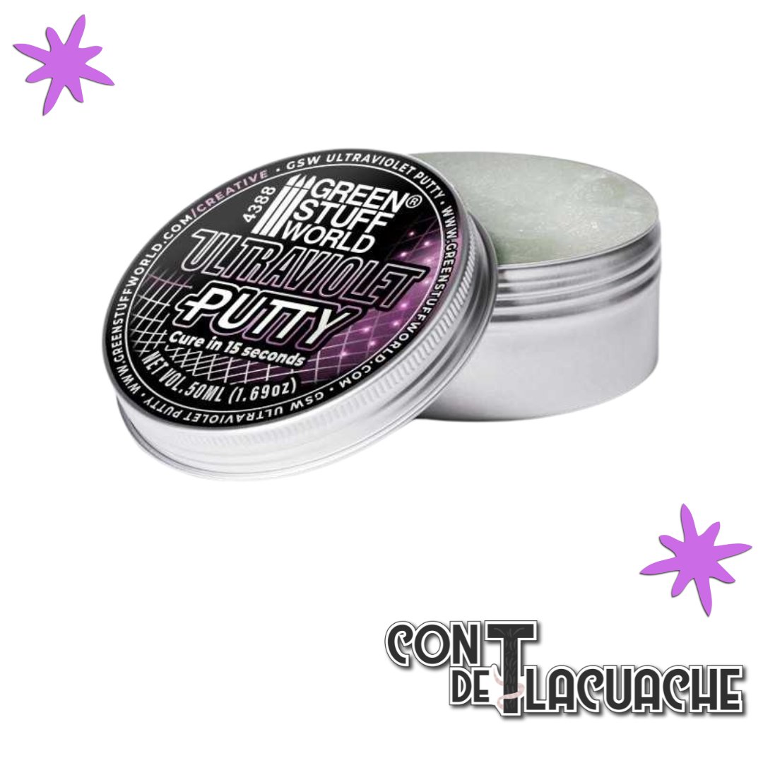 Masilla Ultravioleta / GSW Ultraviolet Putty 50ml | Green Stuff World - Con T de Tlacuache - Green Stuff World
