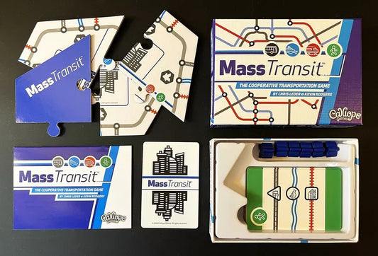 Mass Transit | Calliope Games - Con T de Tlacuache - Calliope Games