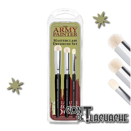 Masterclass Drybrush Set | The Army Painter - Con T de Tlacuache - The Army Painter