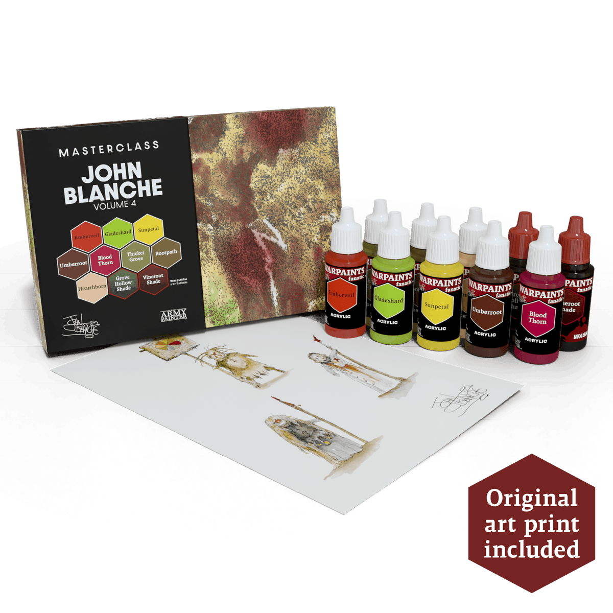 Masterclass: John Blanche Paint Set Volume 4 | The Army Painter - Con T de Tlacuache - The Army Painter