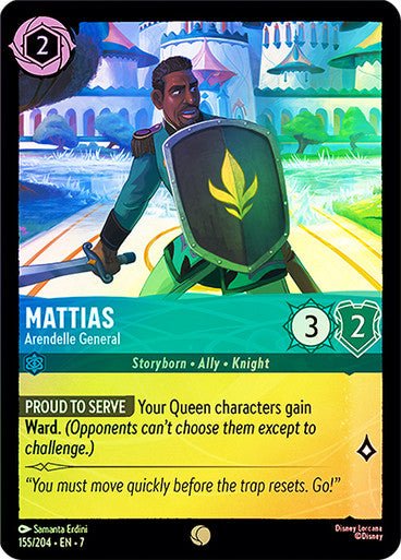 Mattias - Arendelle General (Cold Foil) - Con T de Tlacuache - Ravensburger