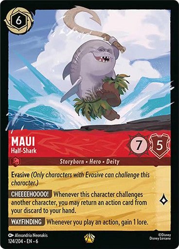 Maui - Half - Shark ( Non - foil ) - Con T de Tlacuache - Ravensburger