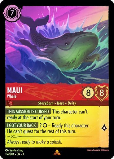 Maui - Whale (Cold Foil) - Con T de Tlacuache - Ravensburger