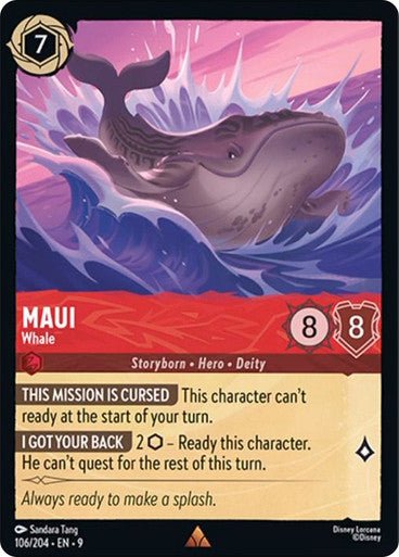Maui - Whale (Non - foil) - Con T de Tlacuache - Ravensburger