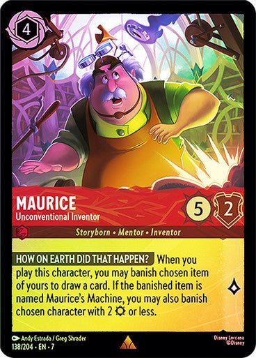 Maurice - Unconventional Inventor (Cold Foil) - Con T de Tlacuache - Ravensburger