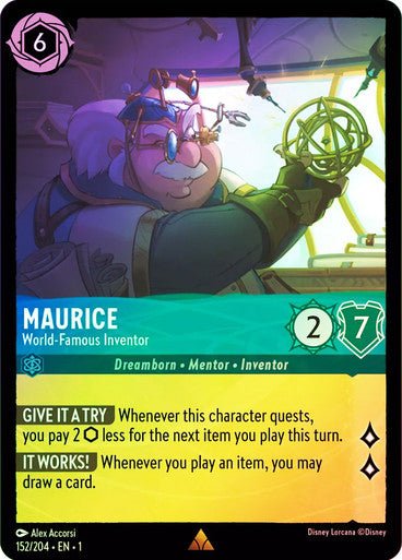 Maurice - World - Famous Inventor ( Cold Foil ) - Con T de Tlacuache - Ravensburger