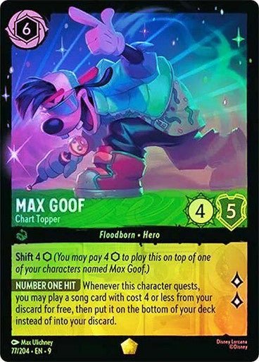 Max Goof (Cold Foil) - Con T de Tlacuache - Ravensburger