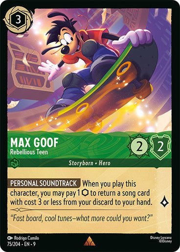 Max Goof (Non - foil) - Con T de Tlacuache - Ravensburger