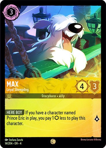 Max - Loyal Sheepdog ( Cold Foil ) | Ravesburger - Con T de Tlacuache - Ravensburger