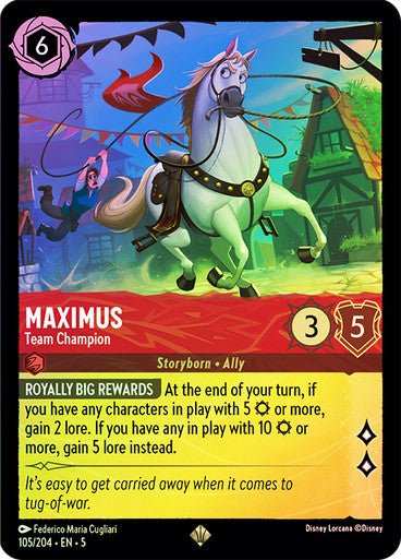Maximus - Team Champion (Cold Foil ) - Con T de Tlacuache - Ravensburger