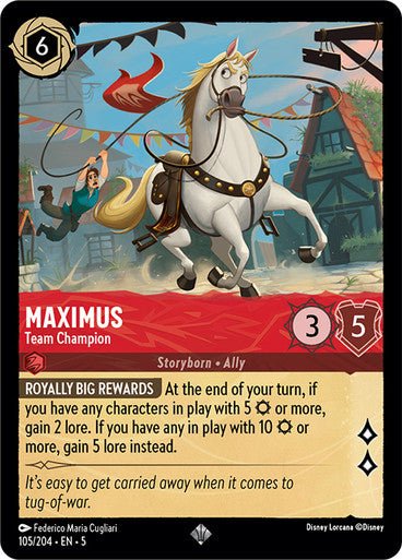 Maximus - Team Champion (Non - foil ) - Con T de Tlacuache - Ravensburger