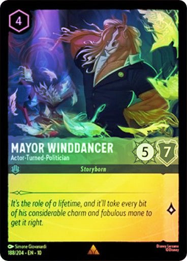 Mayor Winddancer (Cold Foil) - Con T de Tlacuache - Ravensburger