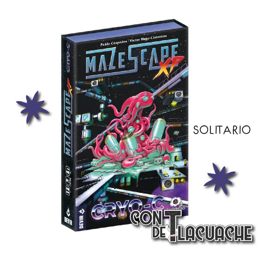 Mazescape XP Cryo - C (Nivel Avanzado) | Devir - Con T de Tlacuache - Devir