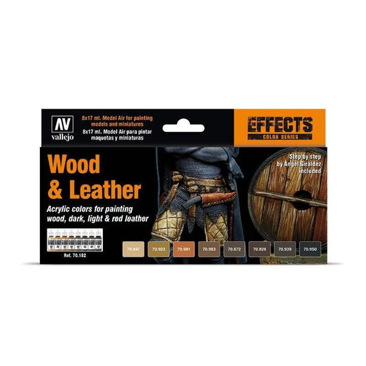 MC Effects Paints Wood & Leather (8) | Vallejo - Con T de Tlacuache - Vallejo