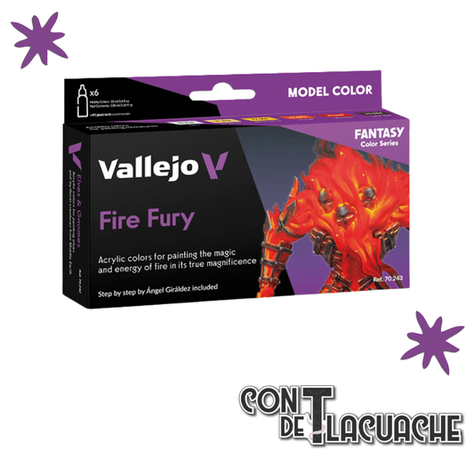 MC: Fantasy: Fire Fury (6) | Vallejo - Con T de Tlacuache - Vallejo