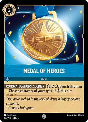 Medal of Heroes (Non - foil ) - Con T de Tlacuache - Ravensburger