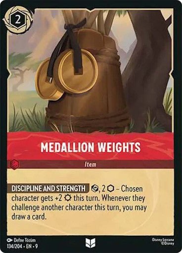 Medallion Weights (Non - foil) - Con T de Tlacuache - Ravensburger