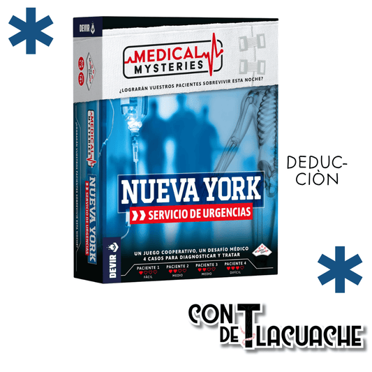 Medical Mysteries - Nueva York | Devir - Con T de Tlacuache - Devir